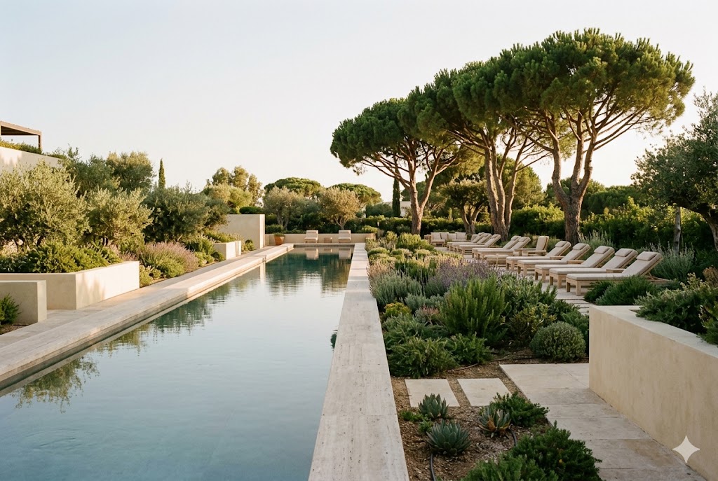 amenity — residents' pool & garden